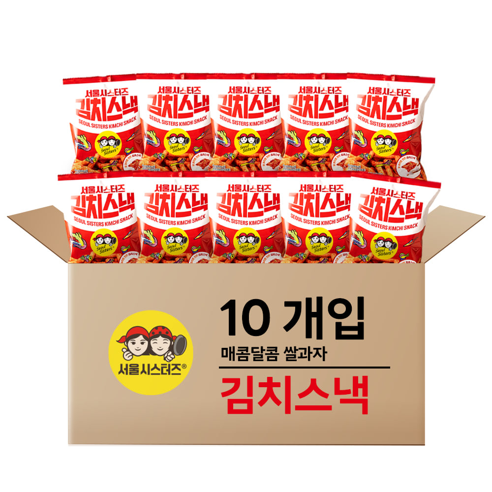 [같이 먹어볼래요] 김치스낵(10개) 서울시스터즈